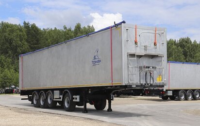 Полуприцеп со сдвижными полами Тонар SDP4-89 модель 95895